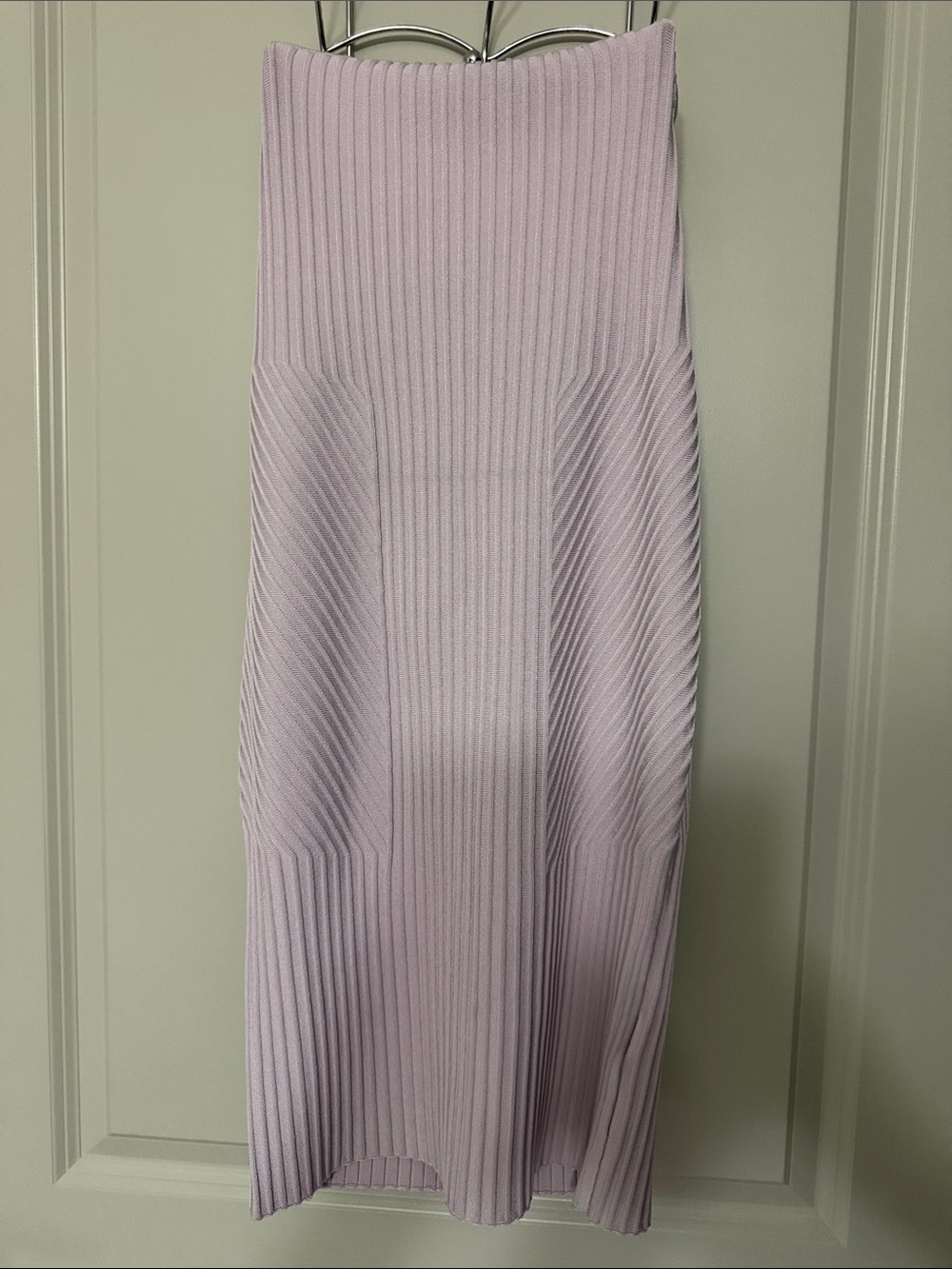 Jonathan Simkhai Lavender Ribbed Pencil Skirt